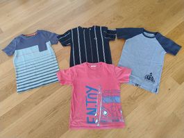 4×T-shirts Sommerpaket guter Zustand Jungen in Gr. 134-140