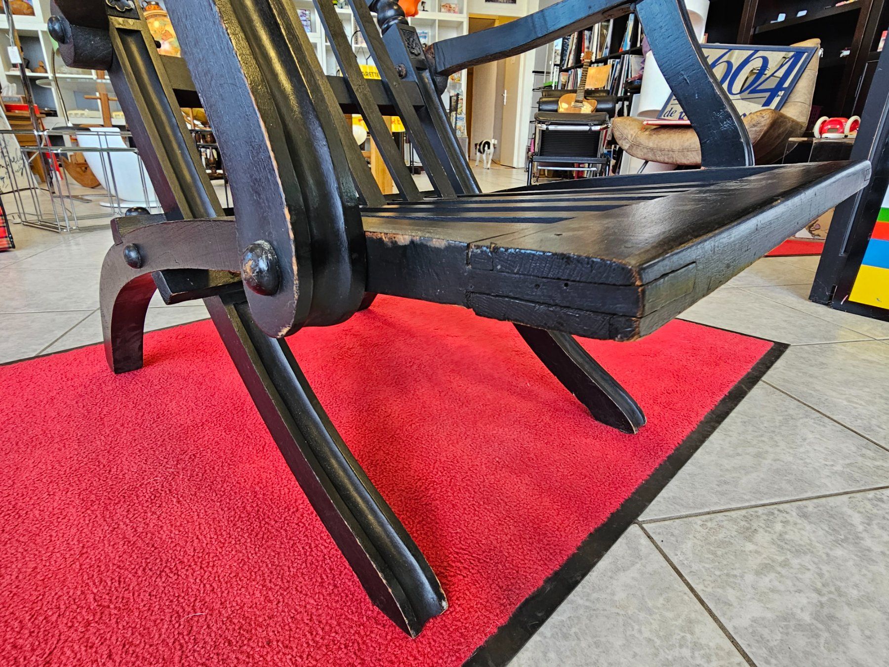 Stühle: Viktorianischer Klappstuhl, Victorian Folding ArmChair – Gebraucht aus Nottwil von Wondewa-Shop 4