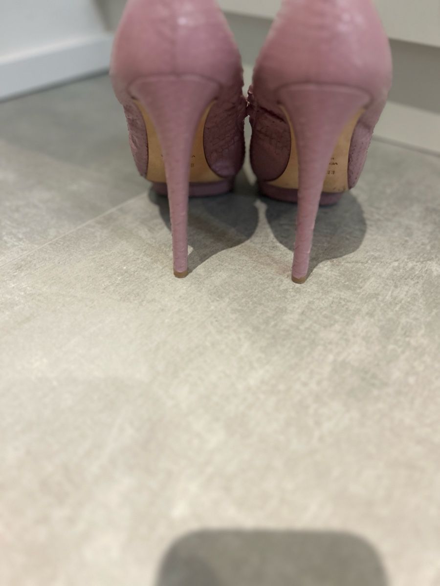 Damenschuhe: Pink le Silla python High Heels, Size 37½ – Neu und originalverpackt aus Veyrier von aliyag 7