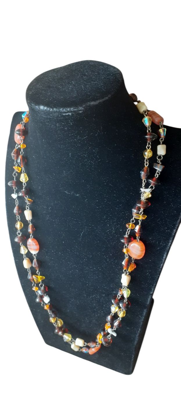 Catenine: Kette Steine Vintage – Usato da Mörschwil venduto da wunderkiste44