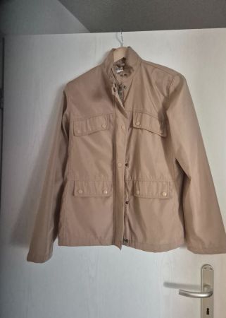Übergangs Damenjacke, Farbe Beige, Grösse L, 100% Polyester