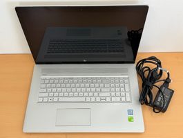 HP ENVY Laptop 17" i7-8550U 16GB GeForce MX150 ohne SSD