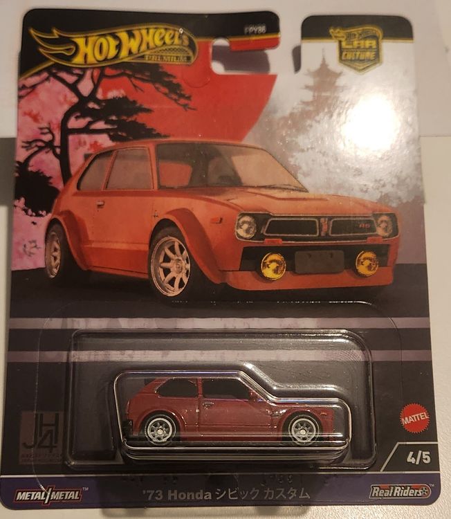 JAPAN HISTORIC 4 JH4 HONDA CIVIC CUSTOM 73 HOT WHEELS RR | Kaufen auf ...