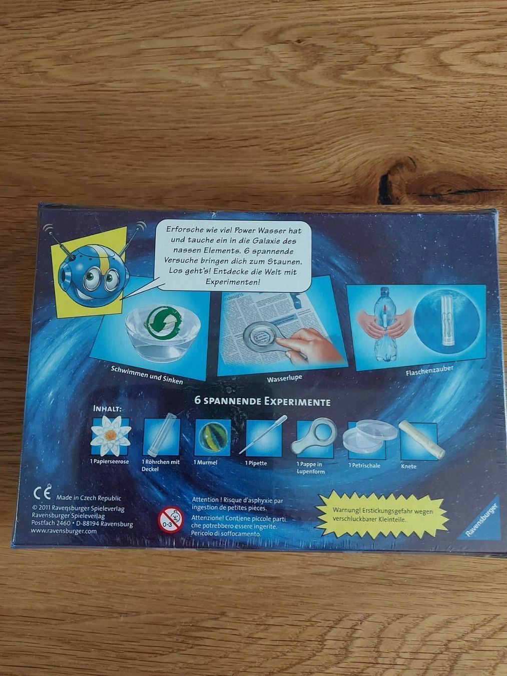Kit di costruzioni: Der Experimentier Kasten Labor  Science – Nuovo e nell'imballaggio originale da Davos Platz venduto da wauwauin 2