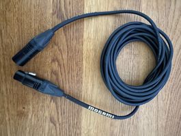 XLR KABEL AES/EBU (5 METER)/ 3080 MOGAMI GOLD SERIES DIGITAL