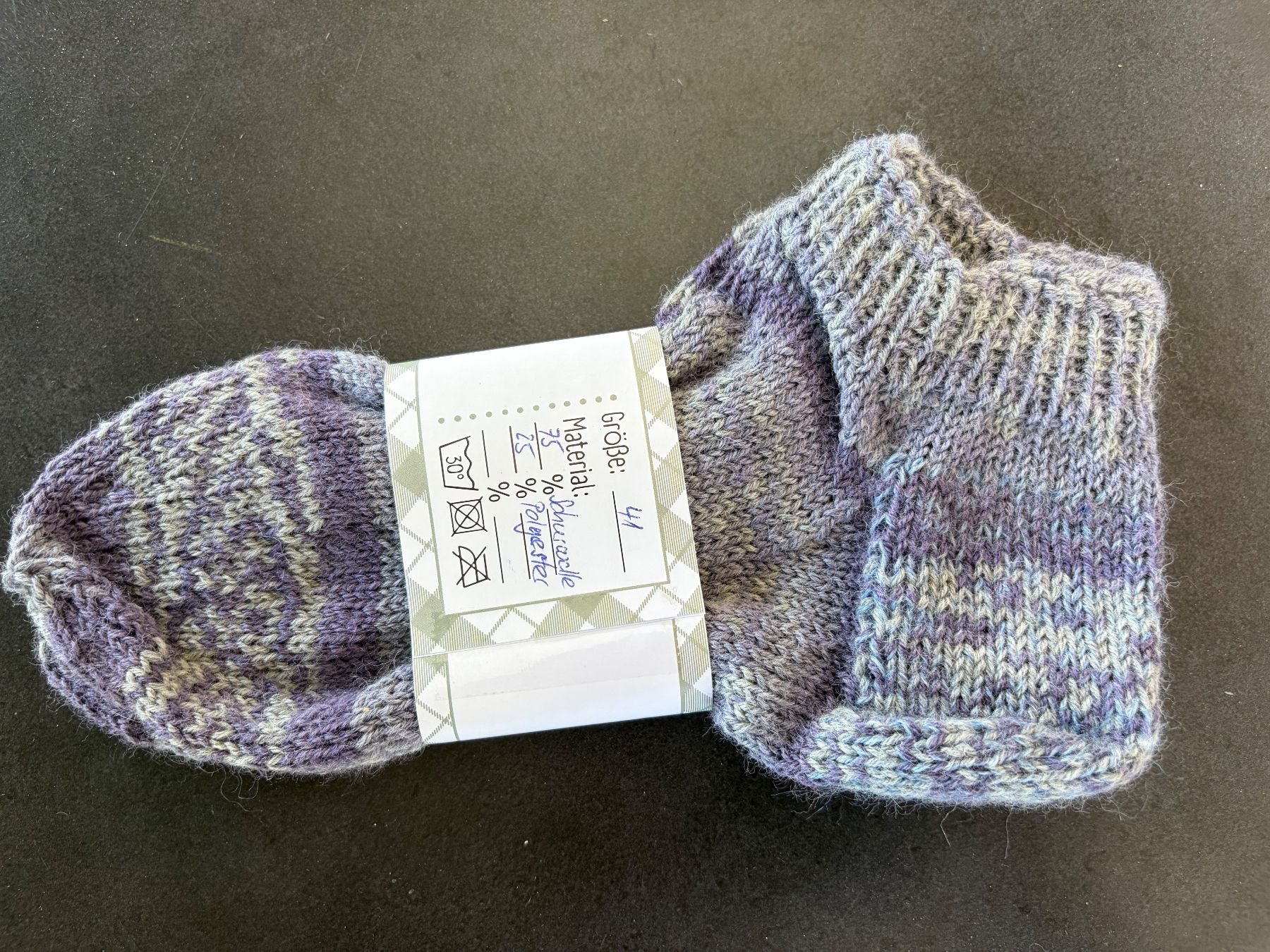 Chaussettes: selbstgestrickte Socken sneackers – Neuf (Voir description) à Obergösgen par Andre118 1