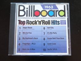 CD BILLBOARD 1963 Top Rock'n'roll hits. Comp. 1988