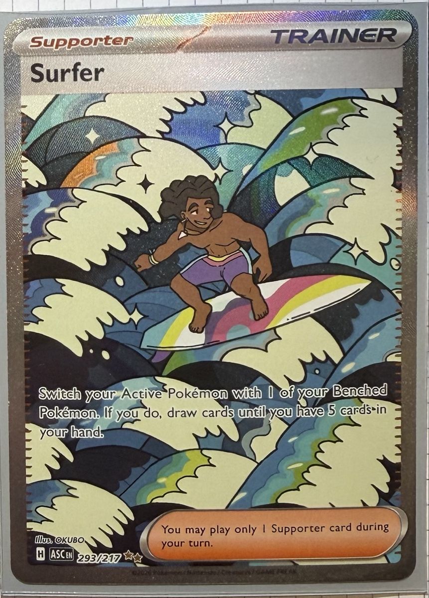 Pokémon Sammelbilder & Trading cards: Pokémon Surfer Trainer - 293/217 – Neu (gemäss Beschreibung) aus Turtmann von pat_w58r