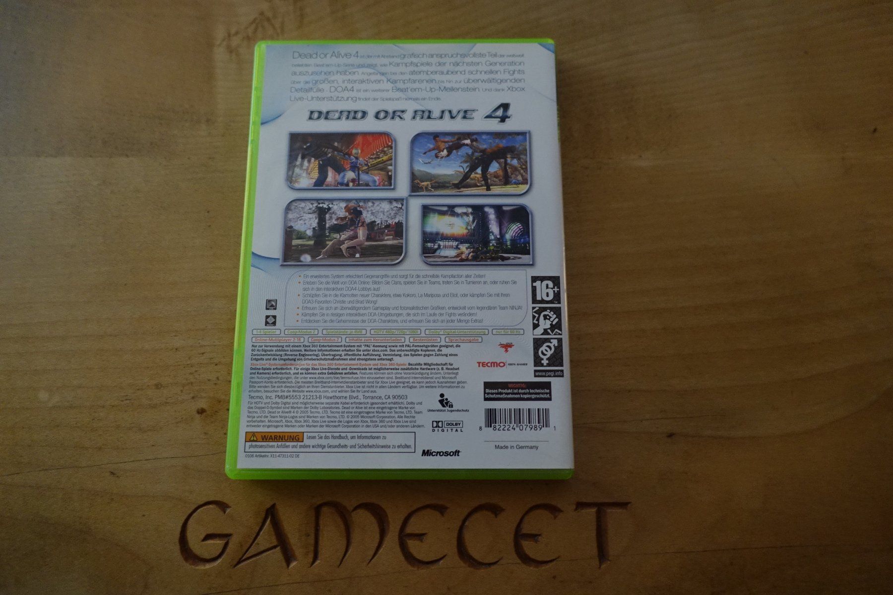 Microsoft Spiele: Dead or Alive 4 – Gebraucht aus Steinach von Gamecet 2