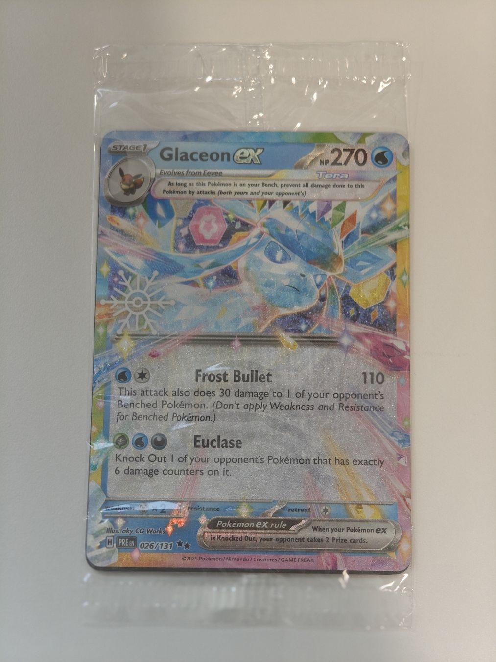 Pokémon Carte collezionabili: Glaceon ex Holiday Calender  – Nuovo (secondo la descrizione) da Therwil venduto da Cordachu_Trade