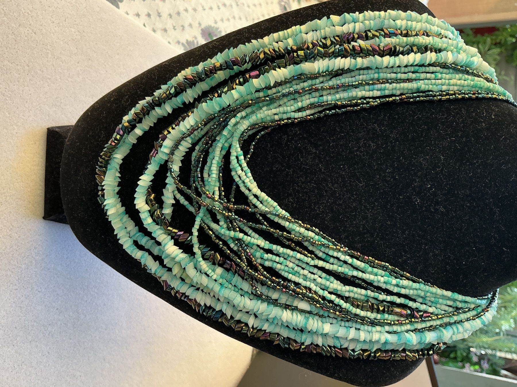 Gablonzer Colliers: Gablonzer Collier mehrreihig  o – D'occasion à Wettingen par Andres54 1