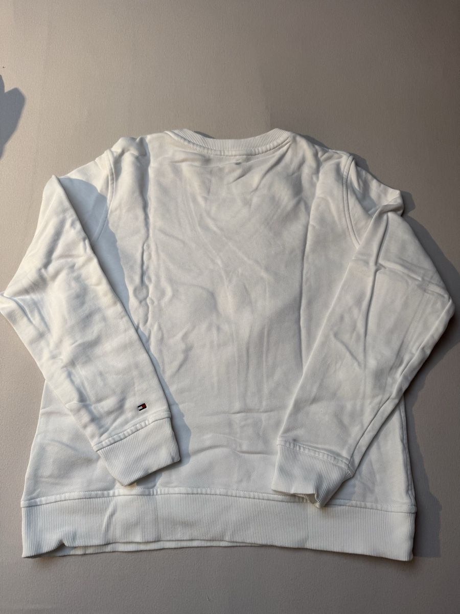 Tommy Hilfiger Maglioni & Felpe: Pull blanc Tommy Hilfiger S – Nuovo e nell'imballaggio originale da Porrentruy venduto da fee_24 1