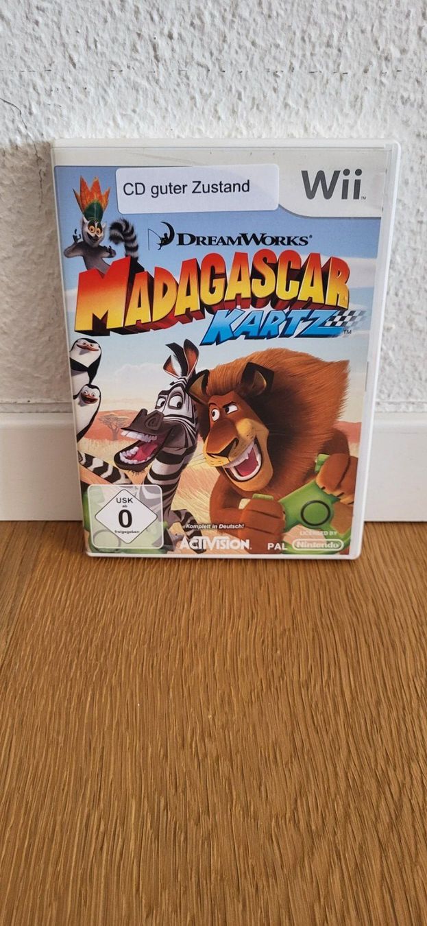 Microsoft Giochi: Wii - Madagascar Kartz – Usato da Münsingen venduto da DigitaleSpielecke