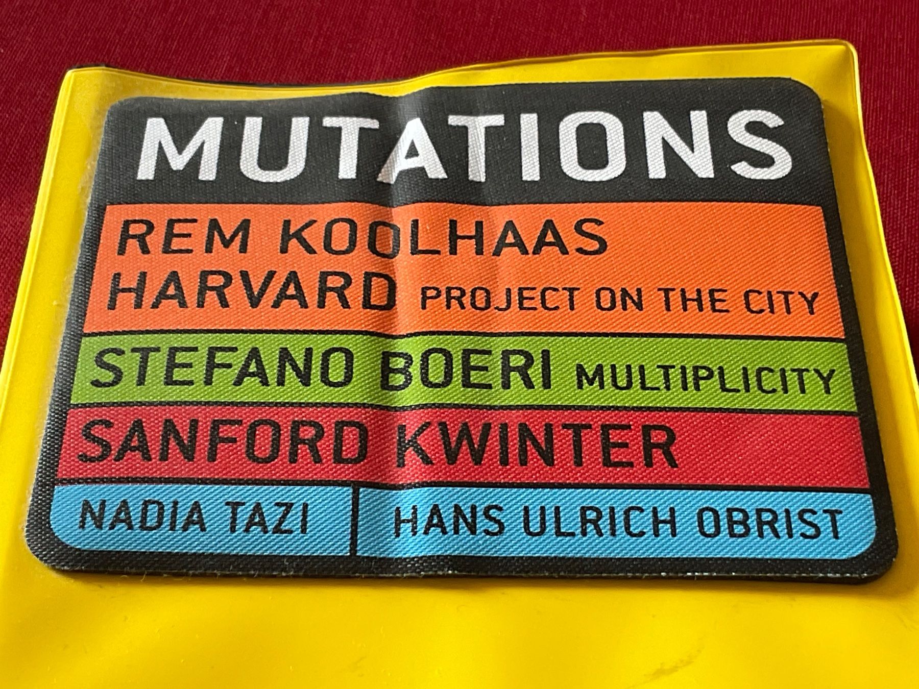 Libri: Mutations : Rem Koolhaas, Harvard Project on the City : – Usato da Lugano venduto da Persepolis 1