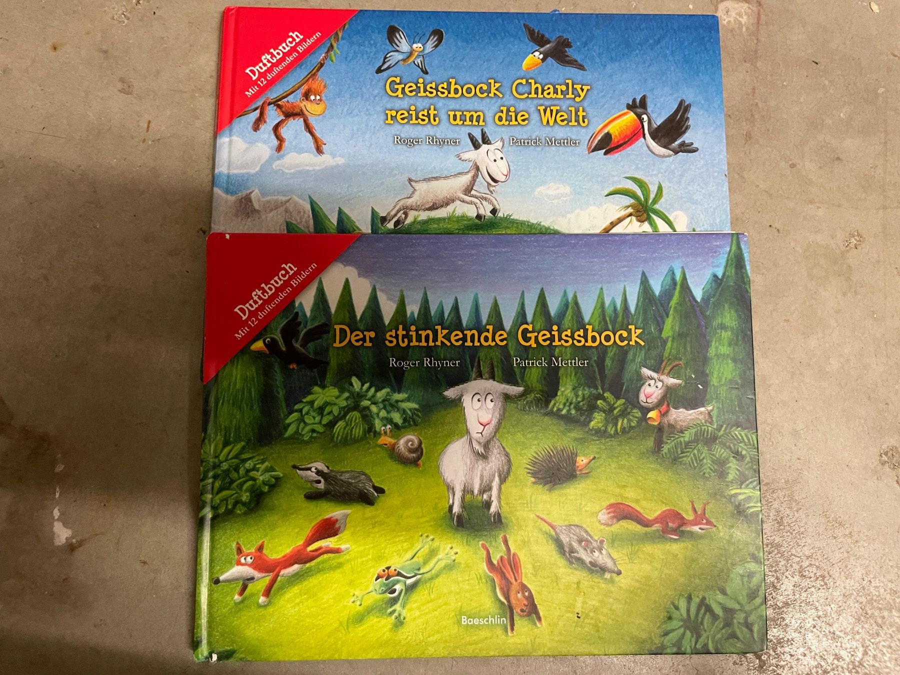 Libri: Zwei Bücher von Geissbock Charly – Usato da Winterthur venduto da July03