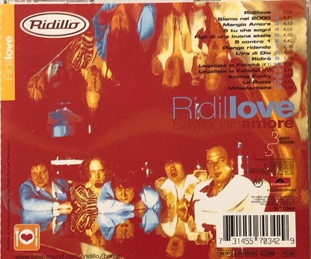 CDs: Ridillo - Ridillove – Gebraucht aus Grüningen von azulgris 1