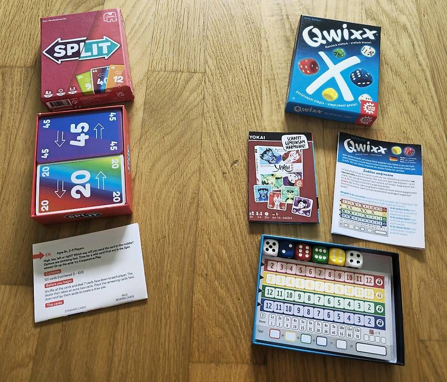 Spiele: Split und Qwixx Spiele  – Gebraucht aus Münchenbuchsee von Bussistyle 2