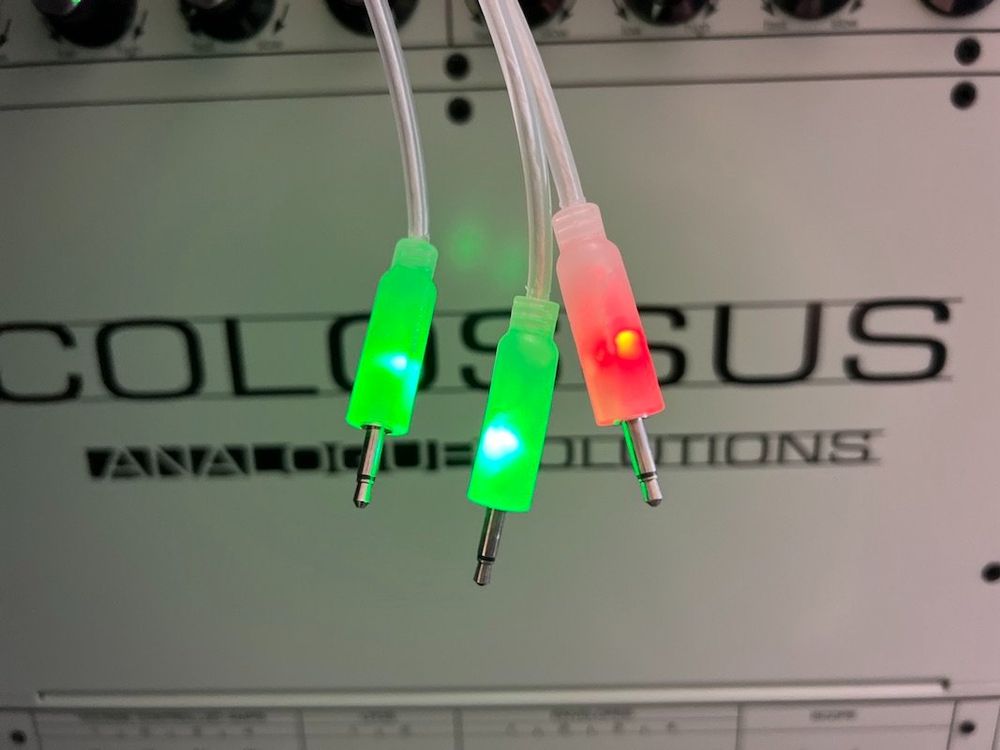 Analogue Solutions LED Eurorack CV Kabel (60cm, 5er Set) (Gebraucht) in ...