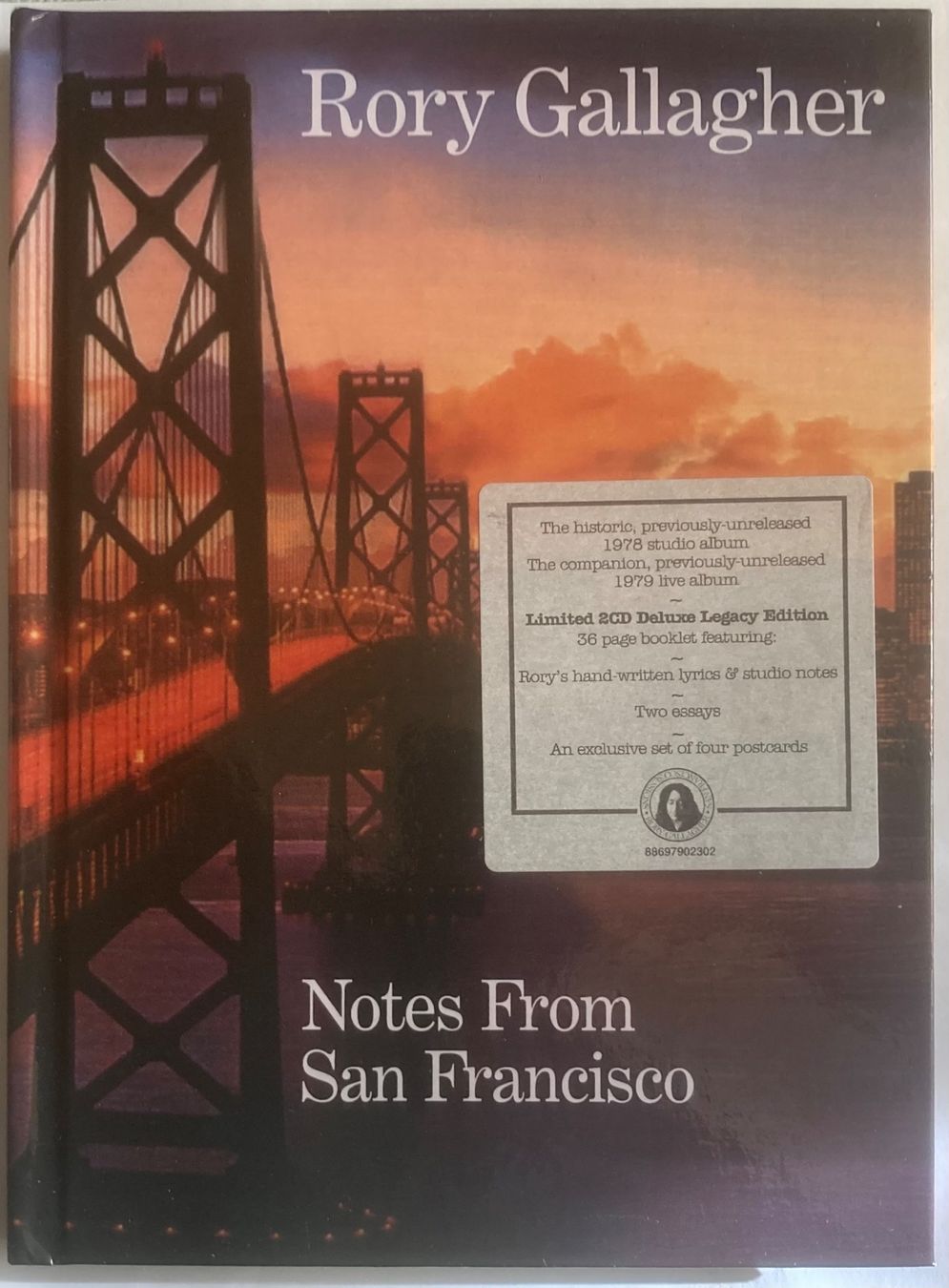 Tutti i DVDs: RORY GALLAGHER - NOTES FROM SAN FRANCISCO – Usato da Poliez-Pittet venduto da Newtown-Records