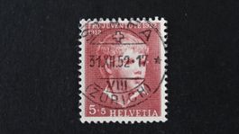 Vollstempel STÄFA (Zürich)  31.XII.52    102