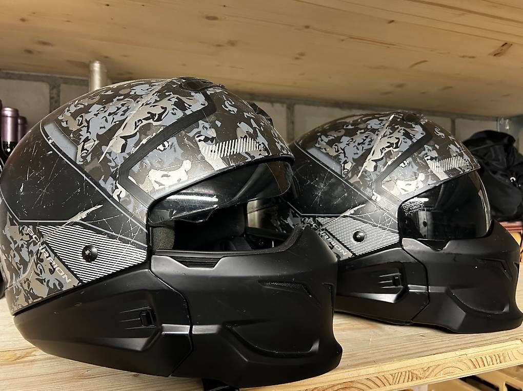 Caschi & visiere: Motorrad Helme Scorpion M und S – Usato da Saanen venduto da inconue 3
