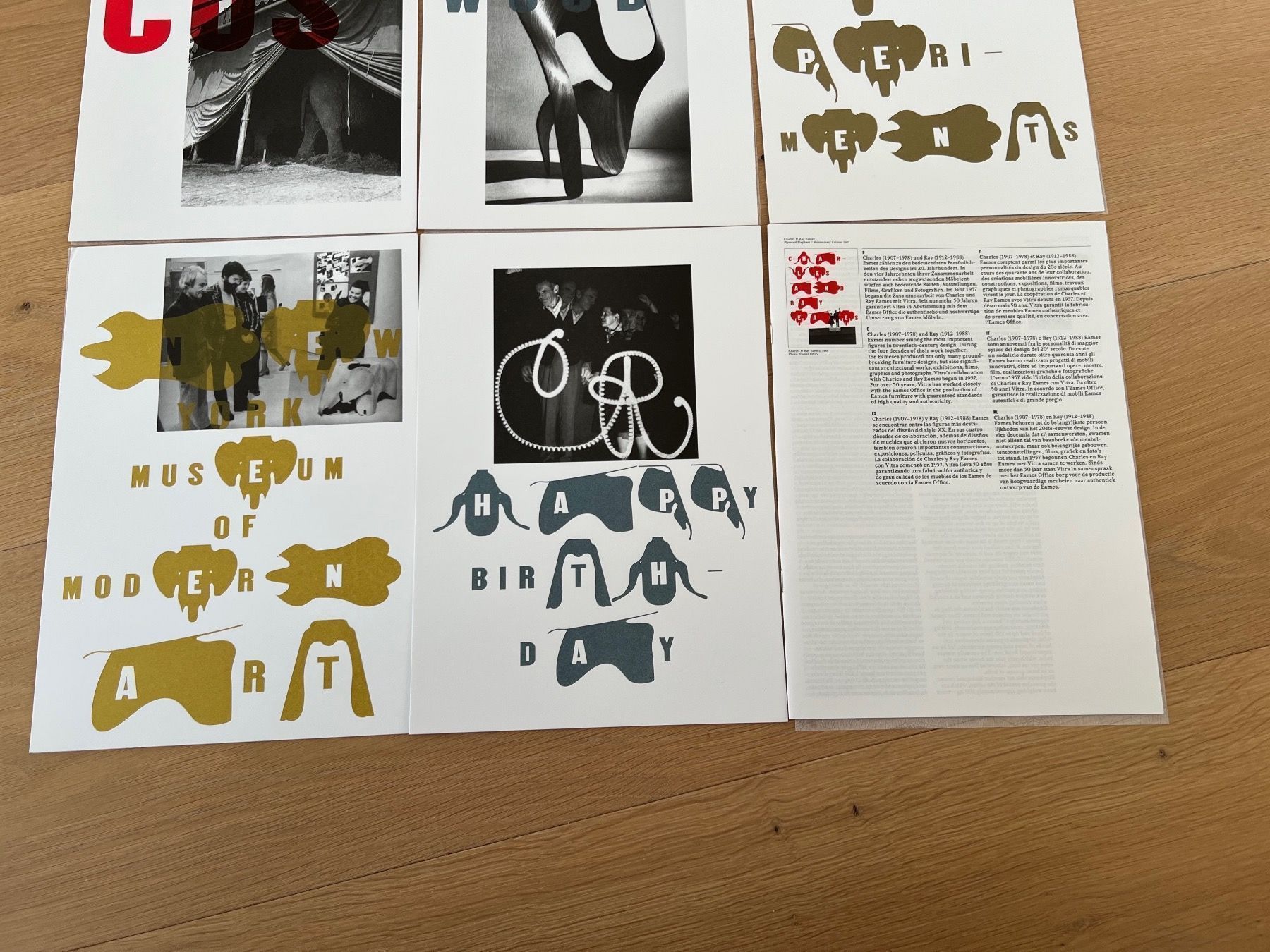 Foto & Immagini: Eames Plywood Elephant Dokumentation – Nuovo (secondo la descrizione) da Beinwil am See venduto da isole 5