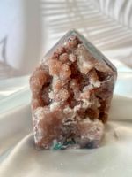 Pink Amethyst Kristall Turm