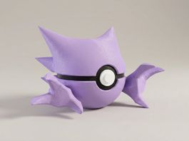 Pokeball Haunter - 3D Printed