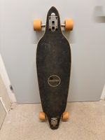 Longboard Madrid weiss orange Räder Gebraucht