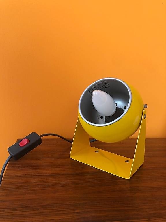 Lampade: Eyeball gelbe Lampe – Usato da Zürich venduto da mad_87ht