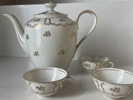 1 Kaffee  1 Teekanne - 3 Kaffeetassen - Winterling Bavaria