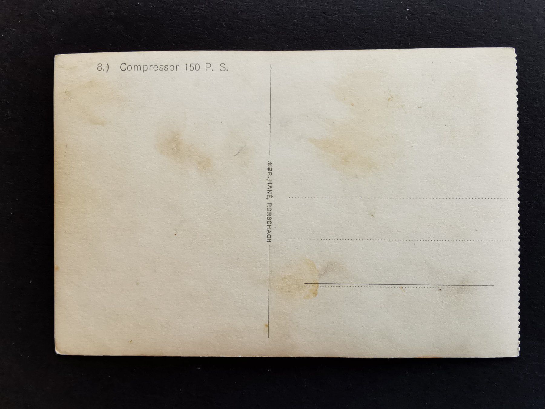 Cartoline postali: Ansichtskarte  Gonzen   Eisenbergwerk  Sargans   Rheintal – Usato da Rheineck venduto da kat_7gld 1