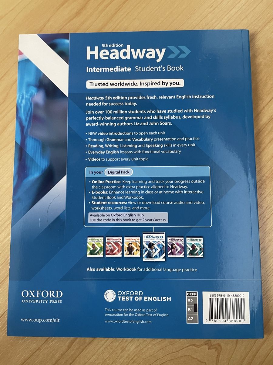 Libri: Headway Intermediate Student's Book, 5th Edition, unbenutzt – Nuovo (secondo la descrizione) da Malix venduto da fred_59 1