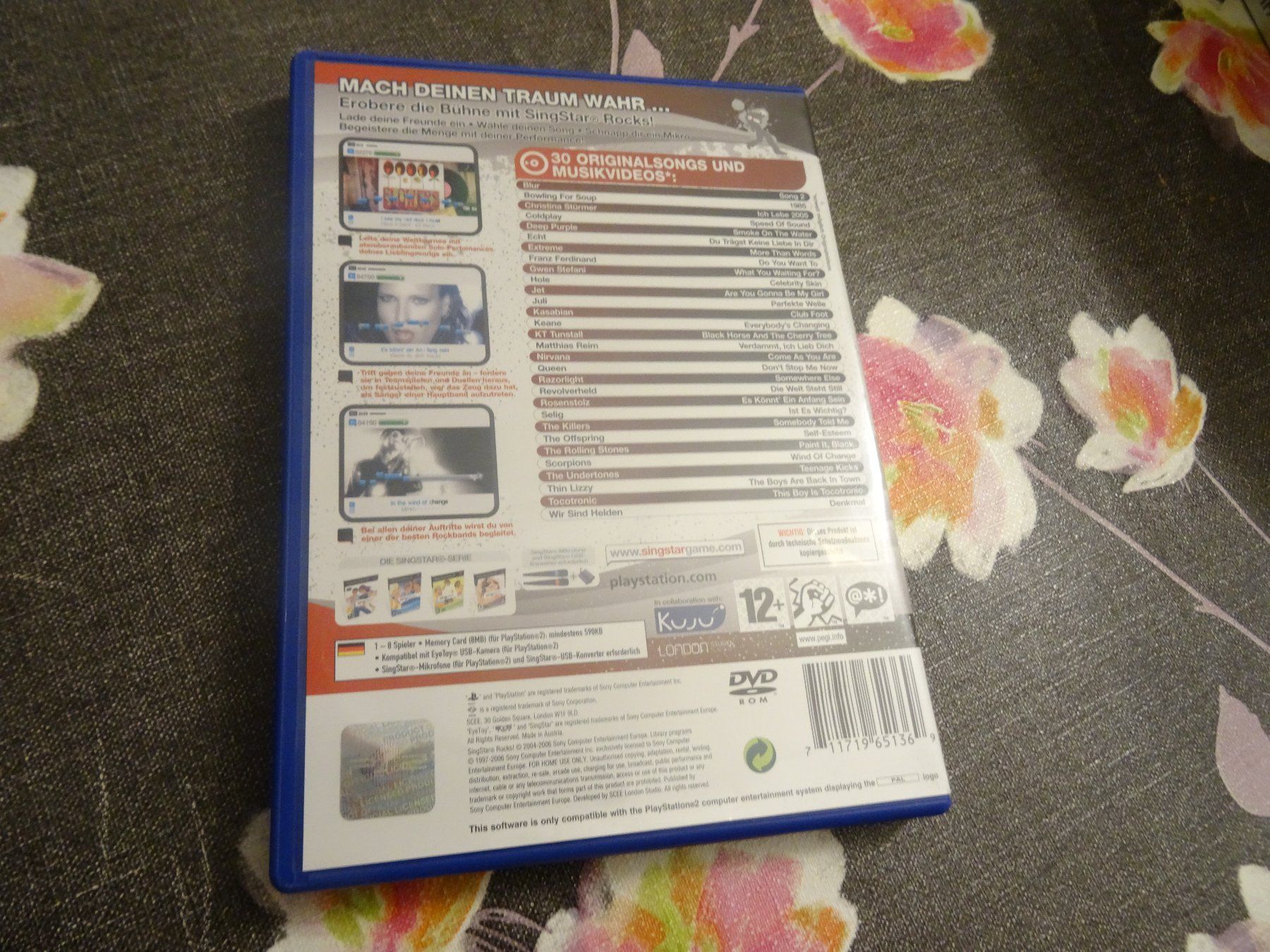 Sony Giochi: Singstar Rocks PS2 – Usato da Olten venduto da Disc-Ausverkauf 2