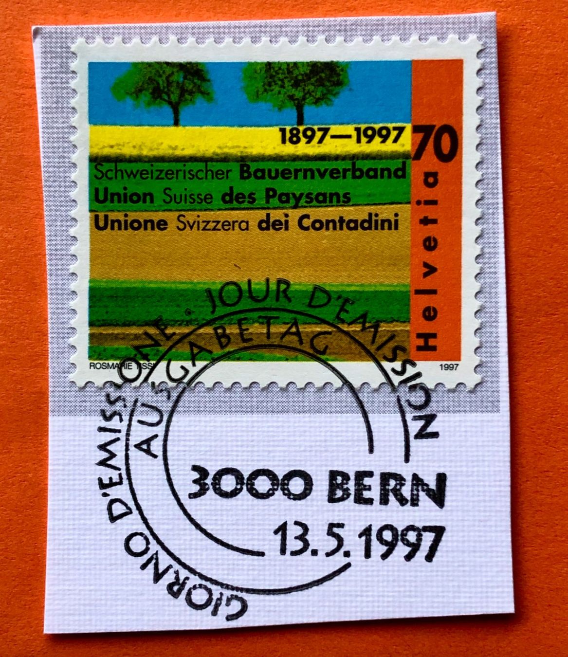 Tutti i francobolli: Nr.920 Sonderpostmarken GESTEMPELT 1997   – Usato da Aarau venduto da Billa007
