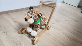 Tiger Lauflernwagen, gut erhalten, fröhlich und robust