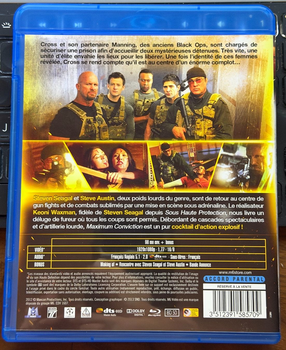 Alle DVDs: Maximum Conviction (2012) - Blu-ray – Gebraucht aus Semsales von __Florian__ 2