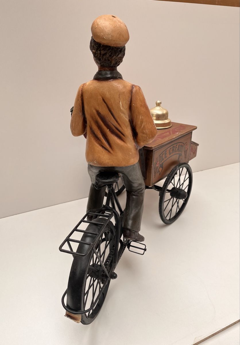Statuette: Eismann auf Velo – Usato da Winterthur venduto da fehrmarco 3