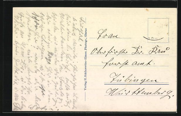 Cartoline postali: AK Linthal, Totalansicht mit Selbsanft – Usato da Berlin venduto da bartko-reher 1