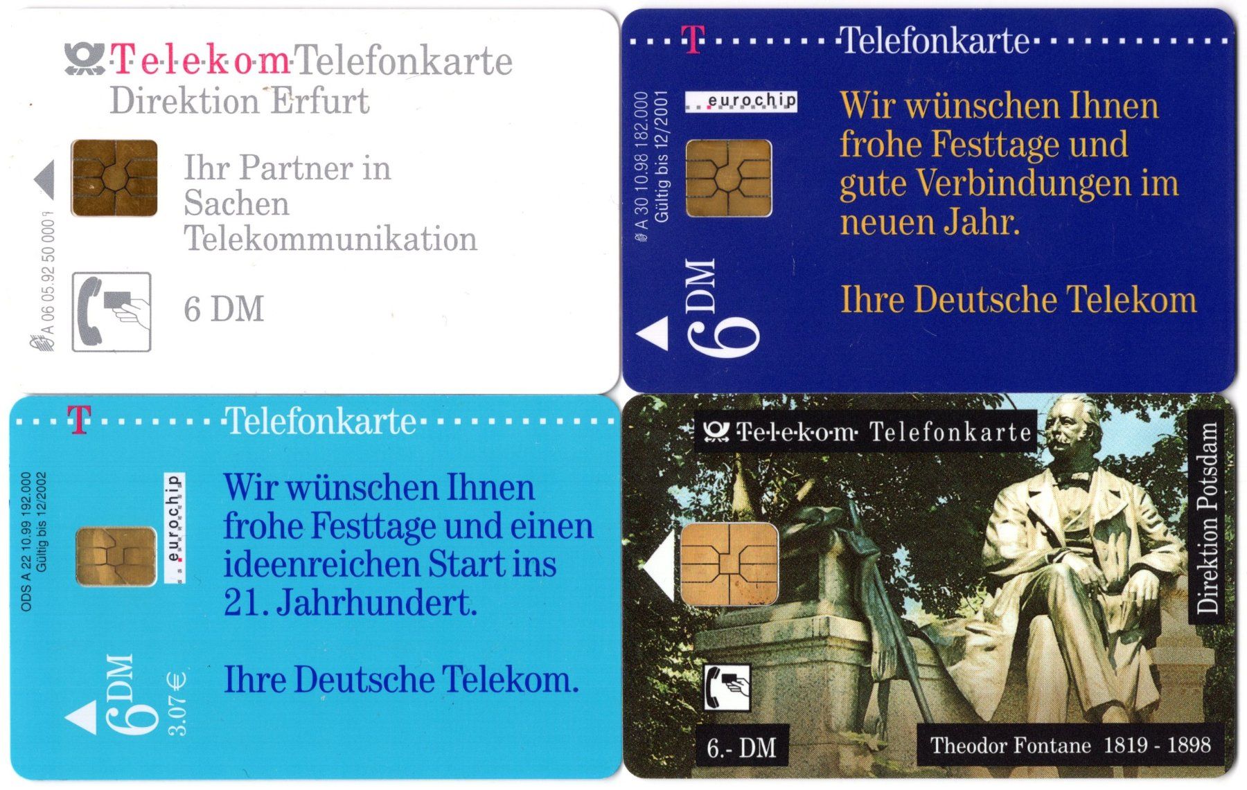 Schede telefoniche: 4 volle deutsche Telefonkarten der A-Serie – Nuovo (secondo la descrizione) da Eglisau venduto da Chperfins 1