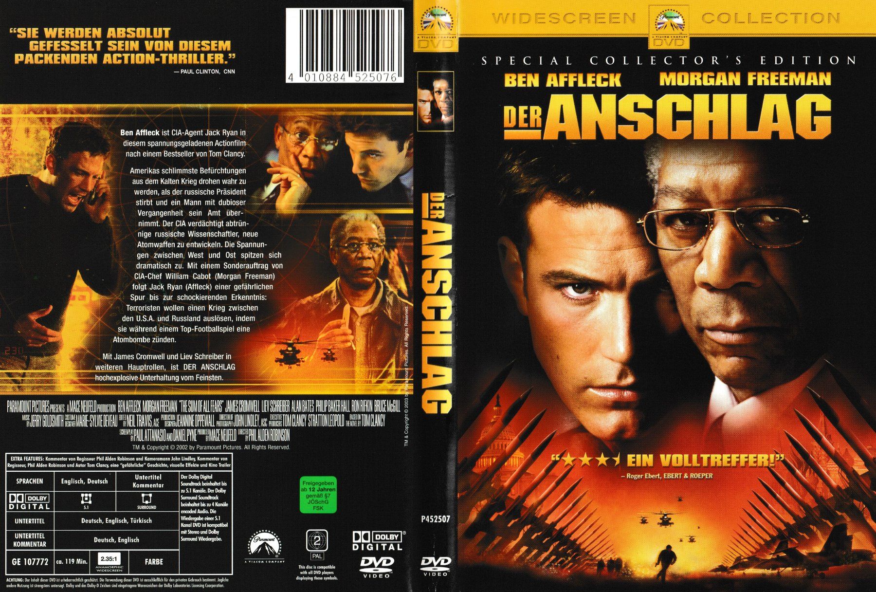 Alle DVDs: DVD - Der Anschlag – Gebraucht aus Langnau am Albis von MediaRescuerKeLoX