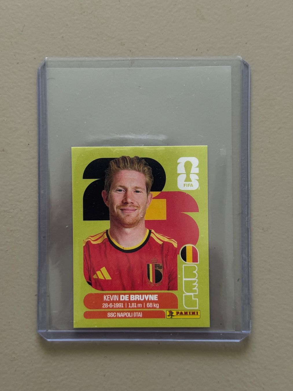 Panini Sammelbilder & Trading cards: KEVIN DE BRUYNE - BEL15 - Panini WM 2026 – Neu und originalverpackt aus Horw von nad_c