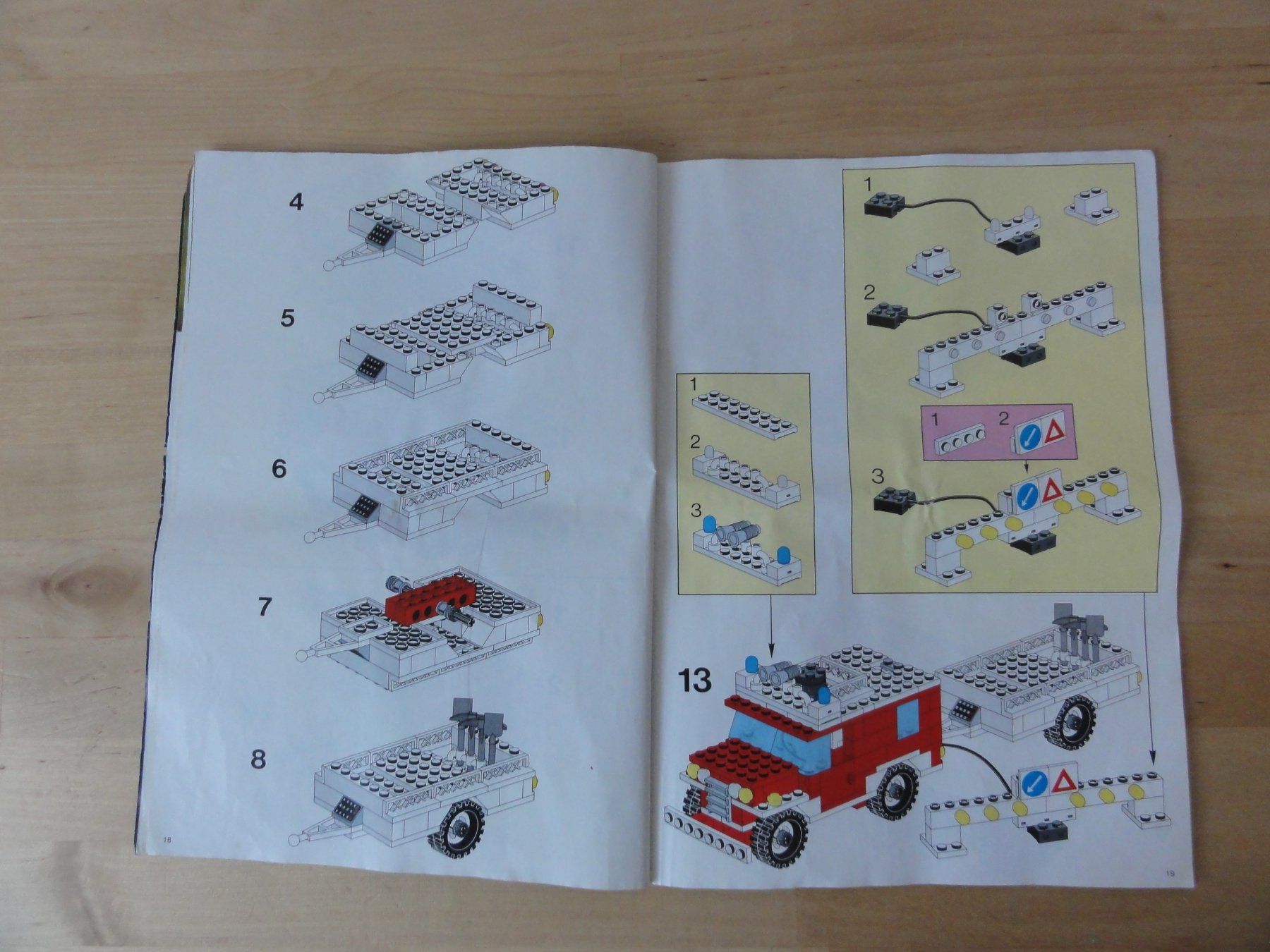 Lego Documenti: LEGO Basic 735 Bauanleitung (Jahr 1990) – Usato da Zürich venduto da piroma 2