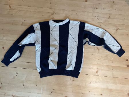 Vintage NEW RIVER Pullover  Gr. L Ramie