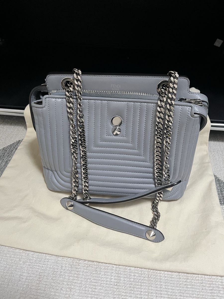 Fendi Borse da donna: Fendi Dotcom Click Quilted Shoulder Bag – Usato da Esslingen venduto da Yanafuchs