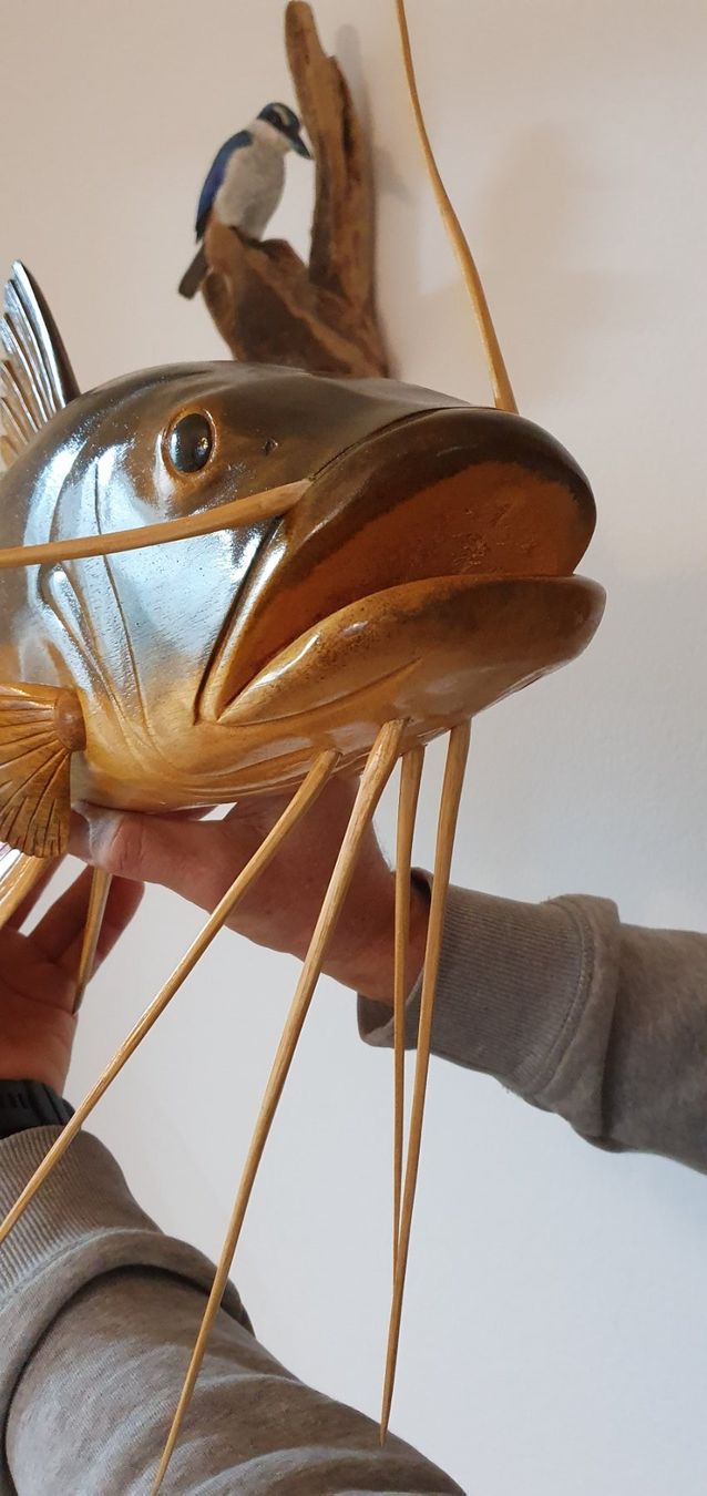 Tutte le decorazioni: Holzfisch - Handarbeit aus Brasilien – Usato da Thalwil venduto da pastler 1