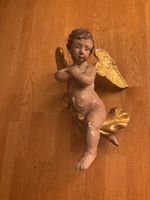 Figur antiker Engel mit Patina - guter Zustand
