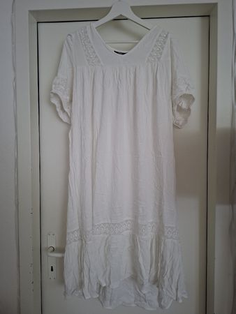 Robe d'été blanche Kiabi, taille L, neuve