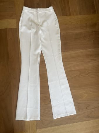 Pantalon évasé blanc ASOS Taille 34 nouveau
