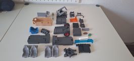 Set Playmobil Teile LKW Chassis, Camper, Anhänger, Auto, etc